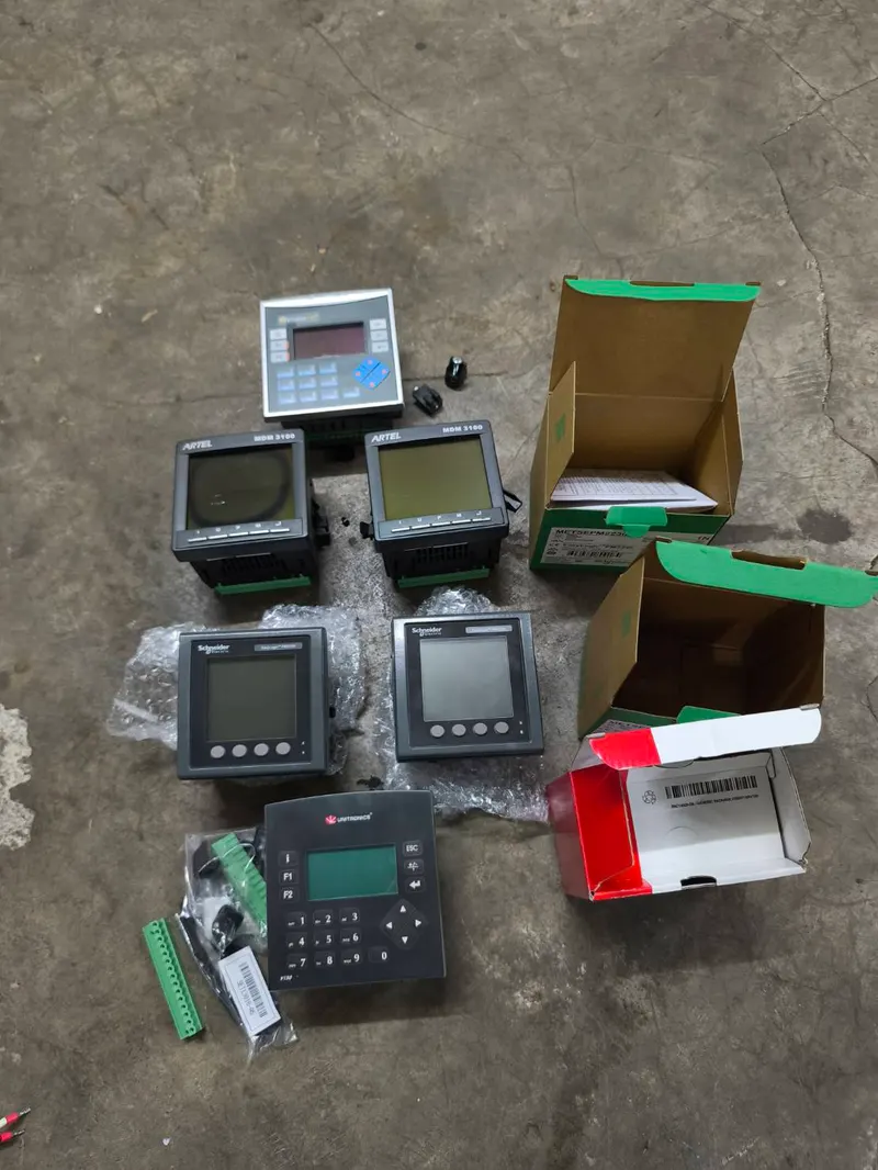 เปลี่ยน PLC Unitronics และ Power Meter Schneider